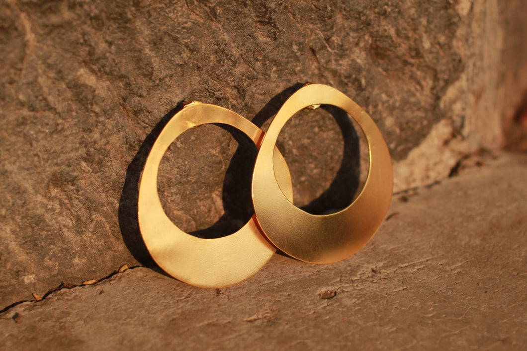 Aretes Lolas Dorados Grande